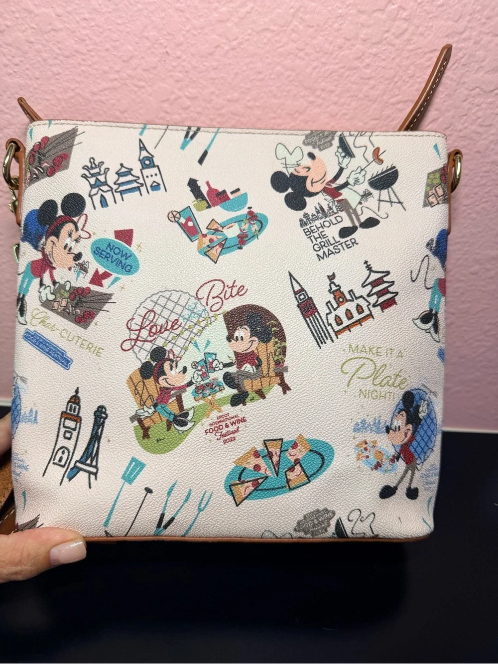 Dooney & Bourke Disney 2022 Epcot International Food & Wine Festival Crossbody